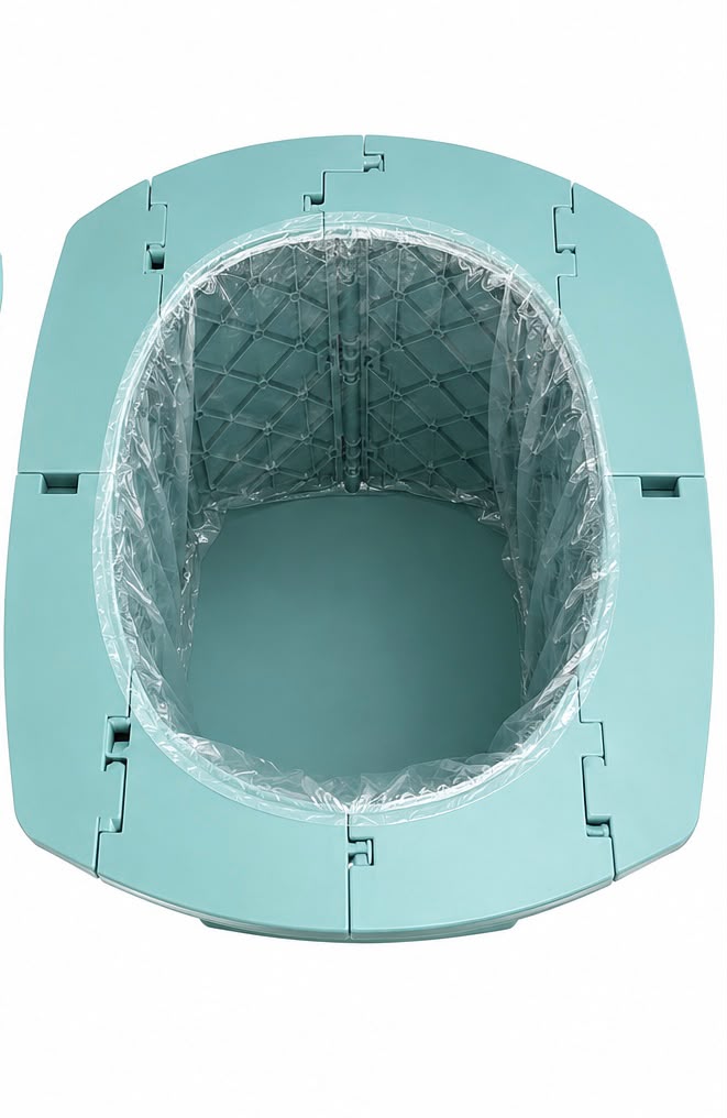 Petit Pot pliable — coloris Bleu